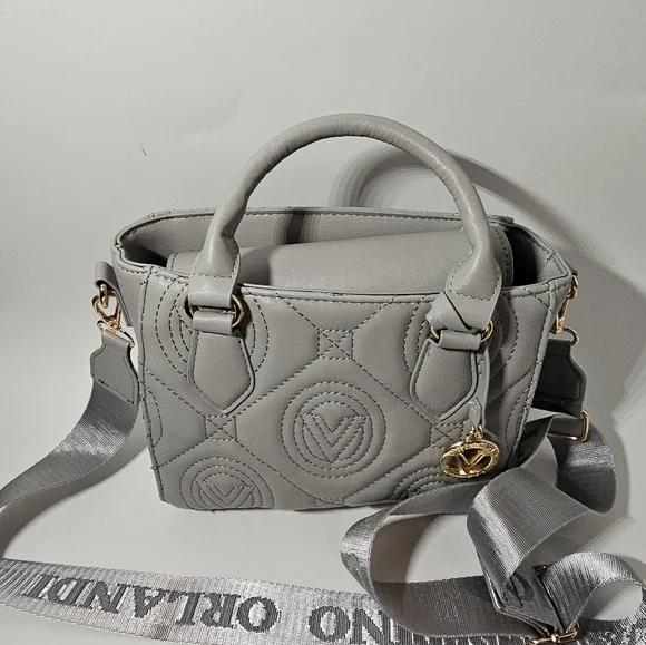 SOLD*55✨ Like New! Valentino Orlandi Vegan Leather Crossbody Bag - Picture 8 of 9